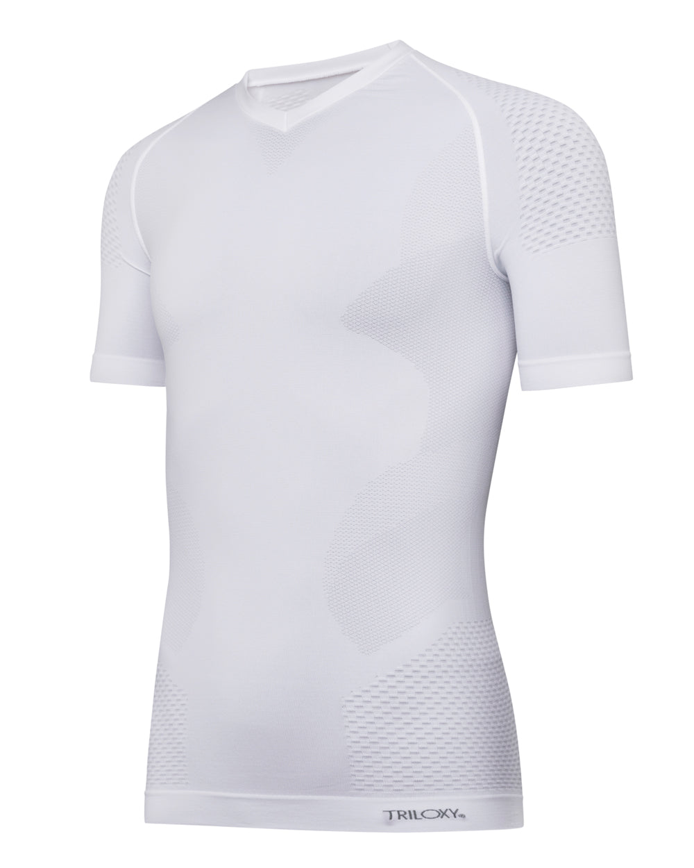 T-shirt FIR man short sleeves - White - Medical Device triloxy