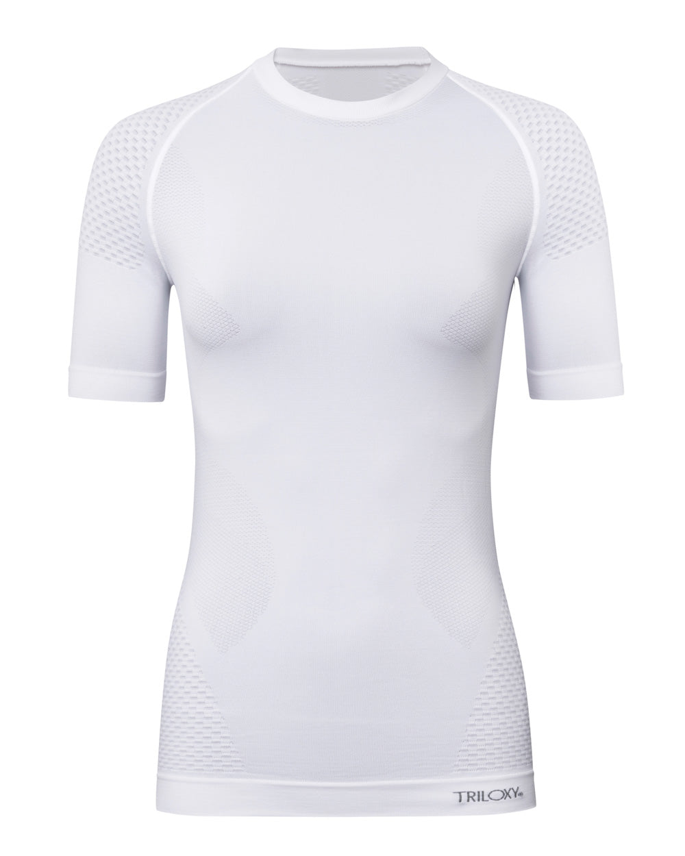T-shirt FIR lady short sleeves - White - Medical Device triloxy