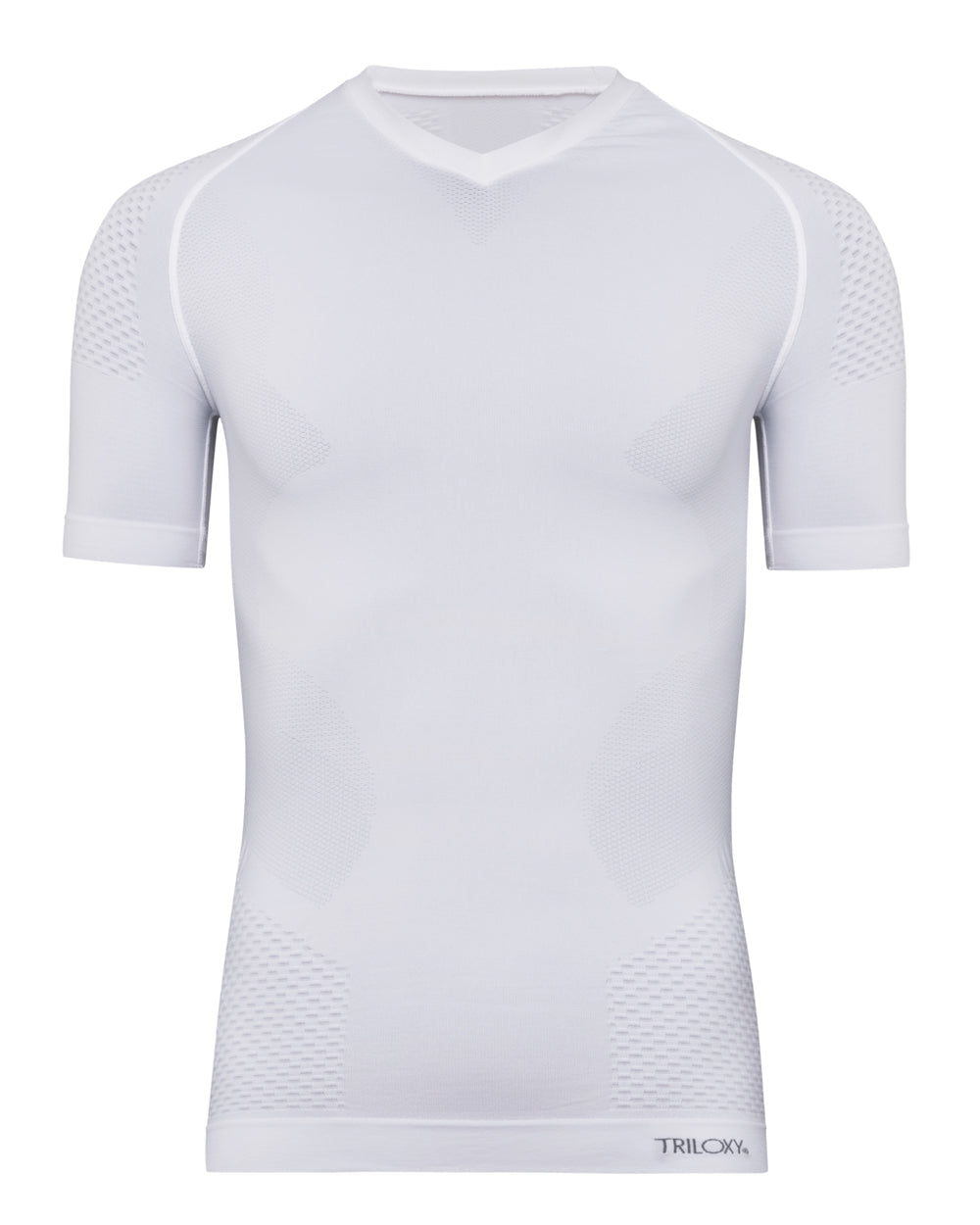 T-shirt FIR man short sleeves - White - Medical Device triloxy